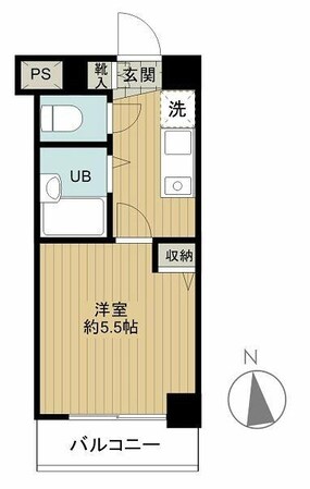 スカイコート高田馬場第５の物件間取画像